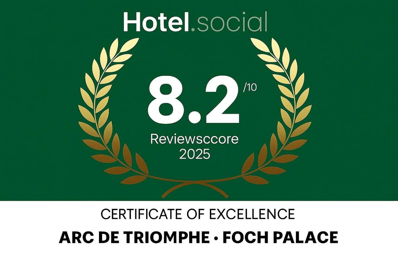 Arc De Triomphe - Foch Palace * Parigi